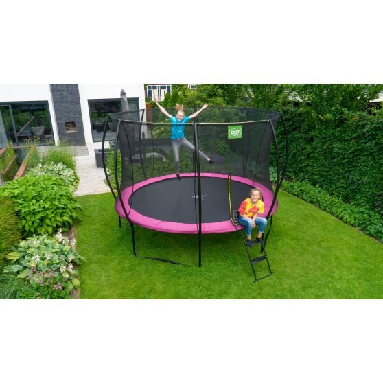 EXIT Silhouette trampoline ø305cm - roze