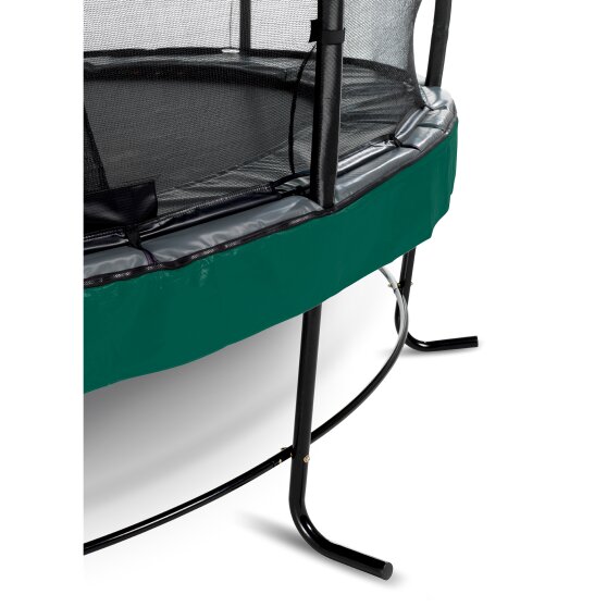 EXIT Elegant Premium trampoline ø253cm met Deluxe veiligheidsnet - groen