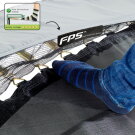 EXIT Elegant Premium inground sports trampoline ø366cm - zwart