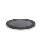 EXIT Dynamic groundlevel sports trampoline ø427cm - zwart