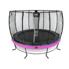 EXIT Elegant Premium trampoline ø427cm met Deluxe veiligheidsnet - paars