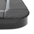 EXIT InTerra groundlevel sports trampoline 214x305cm - zwart