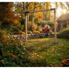 EXIT Linea 85 dubbele houten schommel