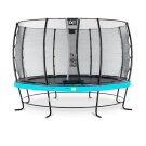 EXIT Elegant trampoline ø366cm met Economy veiligheidsnet - blauw