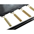 EXIT Elegant trampoline 214x366cm met Economy veiligheidsnet - zwart