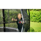 EXIT Elegant Premium inground trampoline ø427cm met Deluxe veiligheidsnet - groen