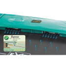 EXIT Supreme groundlevel trampoline 214x366cm - groen