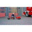 EXIT Foxy Fire skelter met aanhangwagen - rood
