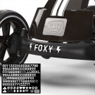 EXIT Foxy skelter met aanhangwagen voor kinderen zwart | vanaf 2 jaar