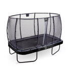 EXIT Elegant Premium trampoline complete set 244x427cm - zwart