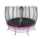 EXIT Elegant trampoline ø366cm met Economy veiligheidsnet - paars