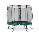 EXIT Elegant trampoline ø253cm met Economy veiligheidsnet - groen