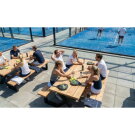 EXIT picknicktafel X-235 - 8 persoons - 235cm