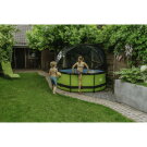 EXIT Lime zwembad ø244x76cm met filterpomp en overkapping - groen