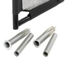 EXIT Maestro stalen voetbaldoel 180x120cm - zwart