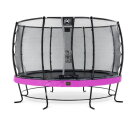 EXIT Elegant Premium trampoline ø366cm met Deluxe veiligheidsnet - paars