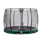 EXIT Elegant inground trampoline ø305cm met Economy veiligheidsnet - groen