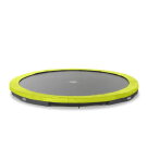 EXIT Silhouette inground sports trampoline ø427cm - groen