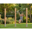 EXIT Linea 85 dubbel houten duikelrek | Douglashout