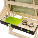 EXIT Yuki 550 speelhuis met glijbaan, speelkeuken en zandbak