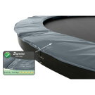 EXIT Supreme groundlevel trampoline ø305cm - grijs