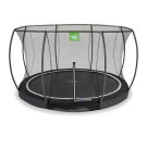 EXIT Black Edition inground trampoline ø366cm - zwart