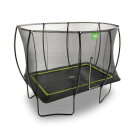 EXIT Silhouette trampoline 214x305cm met ladder - zwart