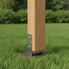 EXIT Linea Massiv 140 dubbele houten schommel