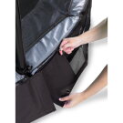 EXIT Elegant inground trampoline 214x366cm met Economy veiligheidsnet - zwart