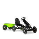 EXIT Cheetah skelter met aanhangwagen - groen/zwart