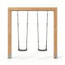 EXIT Linea Massiv 140 dubbele houten schommel