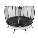 EXIT Elegant trampoline ø366cm met Economy veiligheidsnet - zwart