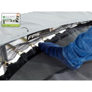 EXIT Elegant Premium trampoline complete set 244x427cm - zwart