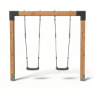 EXIT Linea Robust 110 dubbele houten schommel