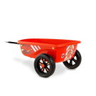 EXIT Foxy Fire skelter met aanhangwagen - rood