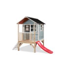 EXIT Loft 300 houten speelhuis - blauw