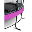 EXIT Elegant Premium trampoline ø427cm met Deluxe veiligheidsnet - paars