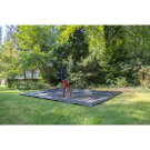 EXIT Dynamic groundlevel sports trampoline 305x519cm - zwart