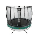 EXIT Elegant Premium trampoline ø253cm met Deluxe veiligheidsnet - groen