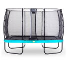 EXIT Elegant trampoline 244x427cm met Economy veiligheidsnet - blauw