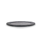 EXIT Dynamic groundlevel sports trampoline ø427cm - zwart
