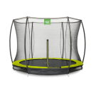EXIT Silhouette inground trampoline ø305cm met veiligheidsnet - groen