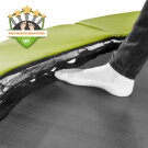 EXIT Silhouette inground trampoline ø244cm met veiligheidsnet - groen