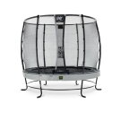 EXIT Elegant Premium trampoline ø253cm met Deluxe veiligheidsnet - grijs