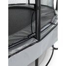 EXIT Elegant Premium trampoline ø427cm met Deluxe veiligheidsnet - grijs