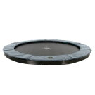 EXIT Supreme groundlevel trampoline ø305cm - grijs