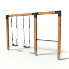 EXIT Linea Robust 110 schommel met duikelrek