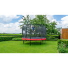 EXIT Elegant trampoline ø366cm met Economy veiligheidsnet - rood