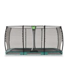 EXIT Allure Classic inground trampoline 244x427cm - groen