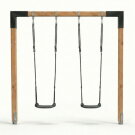 EXIT Linea 85 dubbele houten schommel